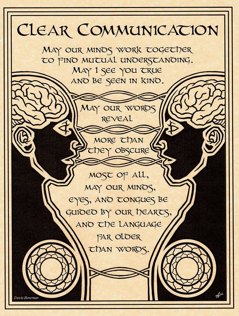 Be articulate and communicate clearly